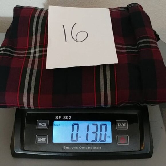 Woodland Creek Men's Red Plaid Tartan Pearl Snaps 100% COTTON Shirt Size XXL - Picture 7 of 7